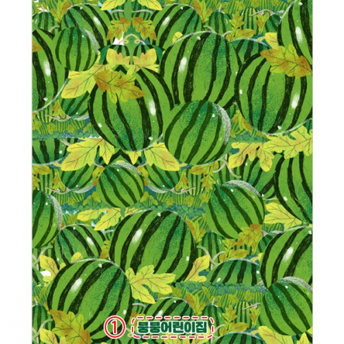 [파티붕붕] D4767 여름 현수막 / 어린이집 유치원 수박 현수막 수박밭 텃밭체험 포토존