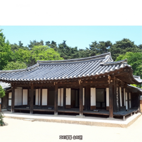 [파티붕붕] D5884 전통 한옥 현수막 / 유치원 어린이집 양반집 현수막 기와집 배경 포토존 실사출력