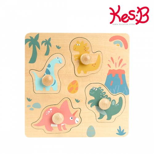 [캐스비]튼튼 점보꼭지퍼즐 6종(1140set) (종류 선택가능)