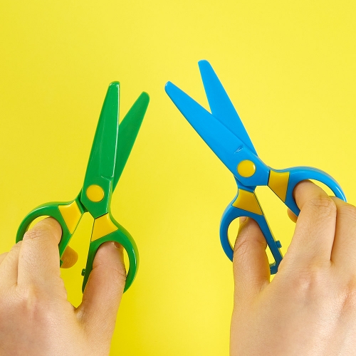 [캐스비]아트스쿨 양손안전가위(2822)(색상랜덤) (수량 선택 가능)