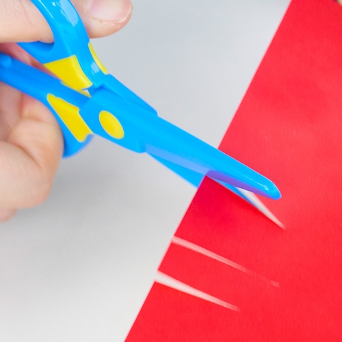 [캐스비]아트스쿨 양손안전가위(2822)(색상랜덤) (수량 선택 가능)