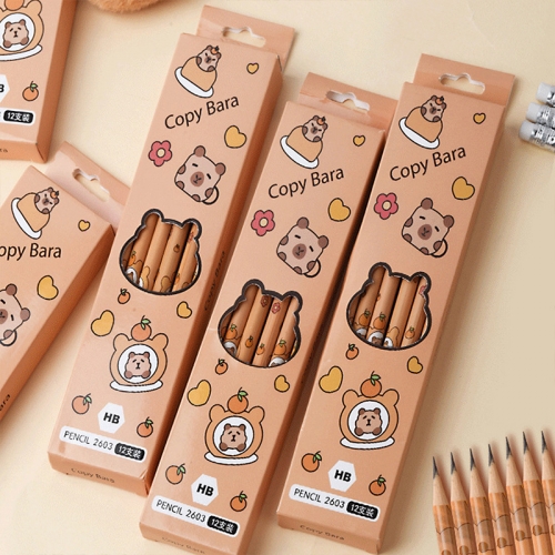 [아트필드] 카피바라 HB 연필 12본