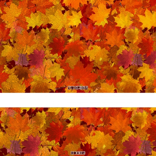 [파티붕붕] D2586 현수막 / 어린이집 유치원 등산 산행 가을 배경 현수막