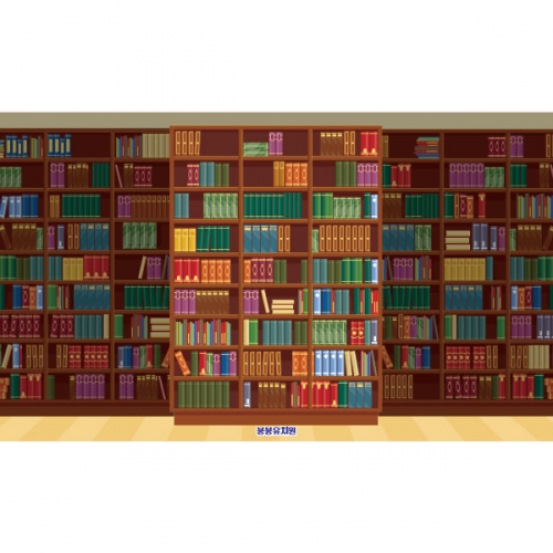 [파티붕붕]D2997 책 현수막 / 어린이집 유치원 도서관 독서 서점 배경 현수막