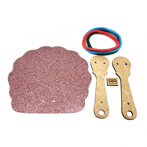 양말목 꾸미기 부채