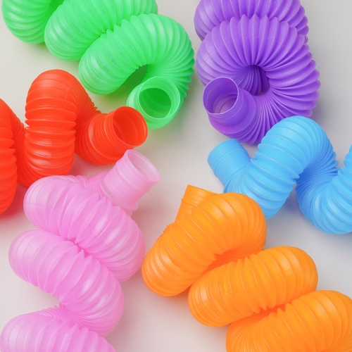 스트로우 파이프 팝튜브 혼합색상 20p 30p 만들기 세트