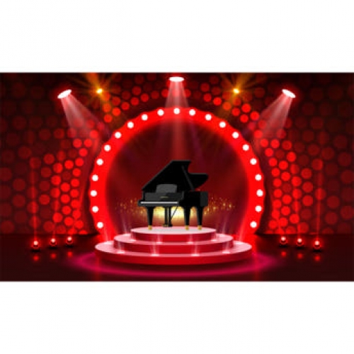 [파티붕붕]D3427 피아노 연주회 현수막 / 유치원 어린이집 재롱잔치 학예회 발표회 현수막