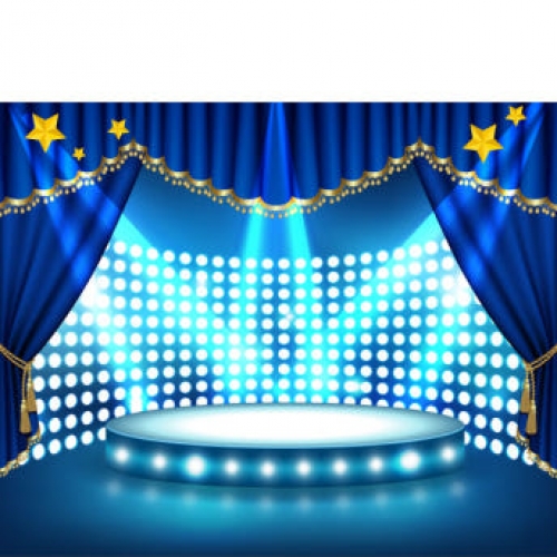 [파티붕붕] D3426 무대 배경 현수막 / 어린이집 재롱잔치 유치원 학예 발표회 포토존 제작