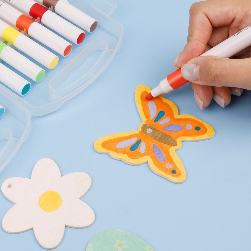 [대원피앤피] 나무 와패(4종 택1/이름표/메달/미술준비물)