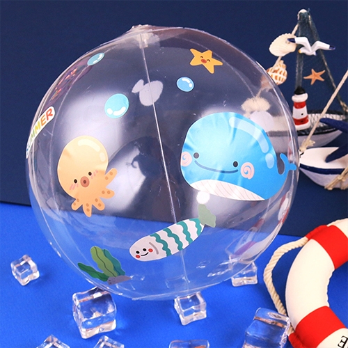 [아이디몬] 여름 비치볼 만들기세트 (고래스티커)