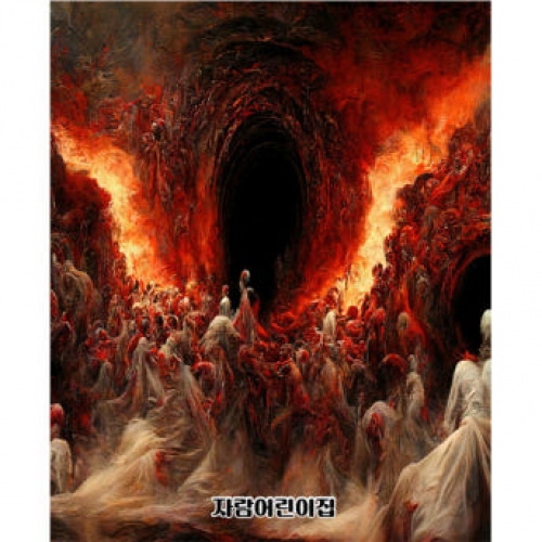 [파티붕붕] D4923 현수막 / 어린이집 지옥 현수막 유치원 연극 무대 포토존 제작