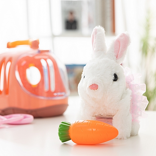 키저스 헬로미니펫 세트 움직이는 아기 토끼 강아지 키우기 인형 장난감