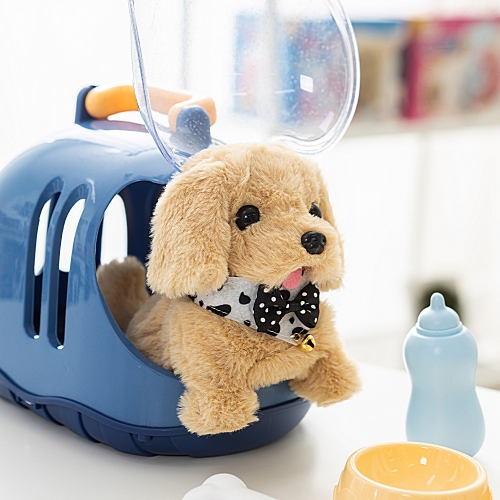 키저스 헬로미니펫 세트 움직이는 아기 토끼 강아지 키우기 인형 장난감