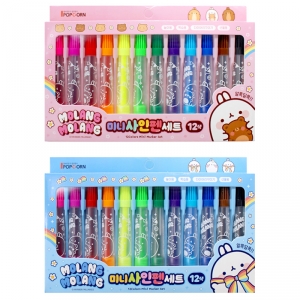 ¸ô¶û 12»ö ¹Ì´Ï »çÀÎÆæ ¼¼Æ® (4°³)