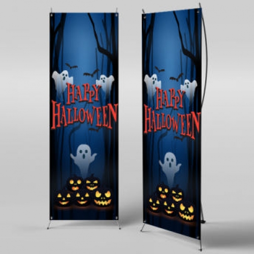 [파티붕붕]X배너 179 / 할로윈 배너 어린이집 유치원 할로윈 소품