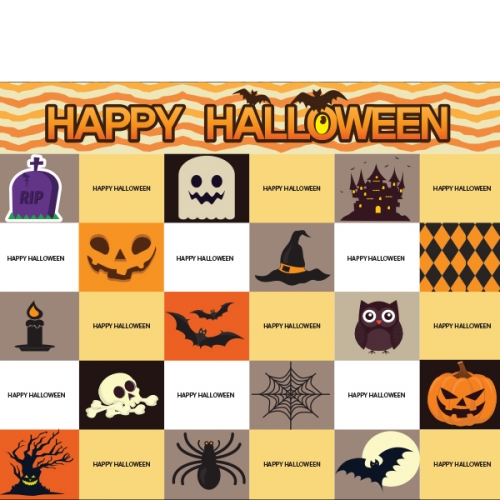 [파티붕붕]H049 현수막 / 할로윈현수막 포토존현수막 할로윈데코