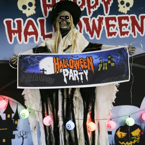 [파티붕붕]HM065 미니배너 / 할로윈현수막 할로윈소품 할로윈파티용품 할로윈장식 할로윈배너