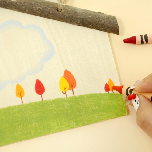 가을 허수아비 문패 5set