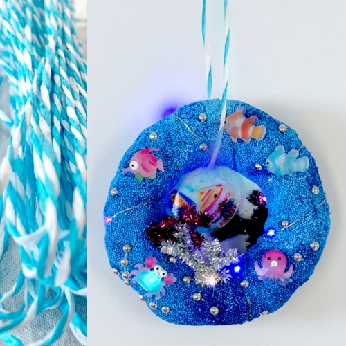 폼클레이 바닷속 LED리스만들기(4세트)