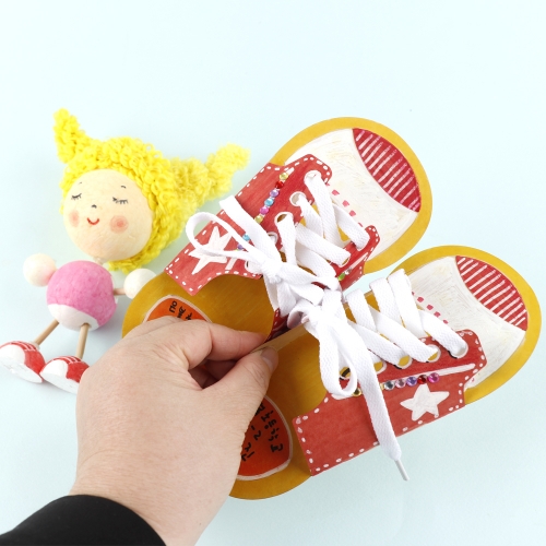 메이크문구 DIY726 운동화끈묶기