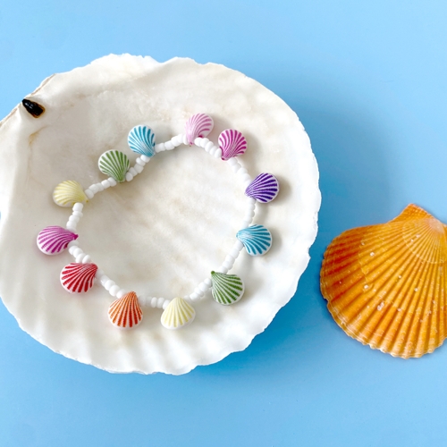 DIY비즈공예키트 조개구슬 팔찌만들기(5세트)