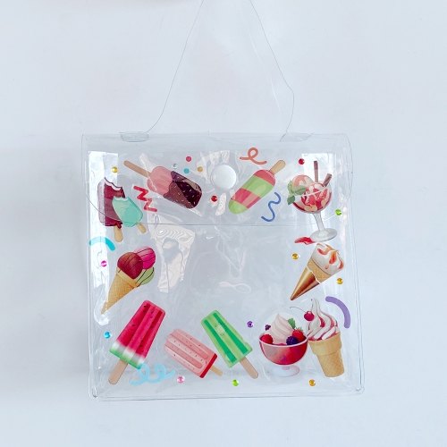 투명 미니가방 간식가방 만들기(5세트)