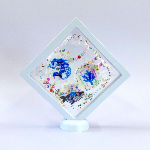 신비한 보석파도자개 입체액자 만들기