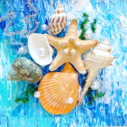 여름 바다여행 미니발만들기