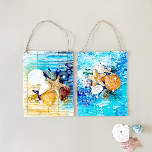 여름 바다여행 미니발만들기