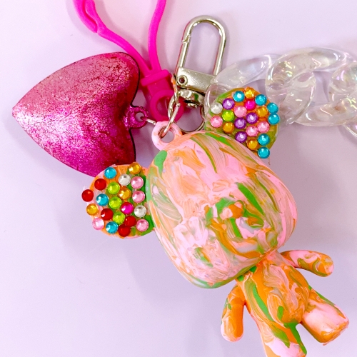 내가만드는 곰인형 키링만들기(물감붓세트)