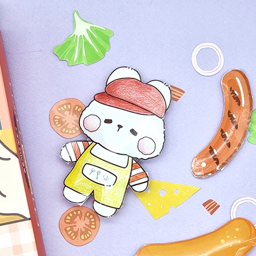 솜솜이 종이스퀴시 만들기세트 (8개)