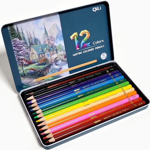수채화 색연필 12색