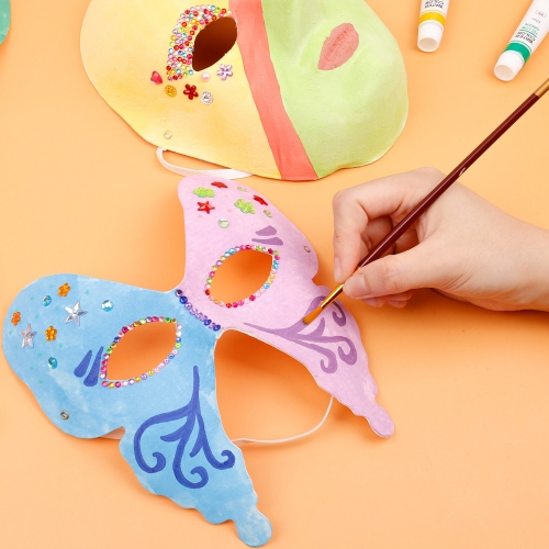 [대원피앤피] 종이 가면(4종 택1/무지/역할놀이)