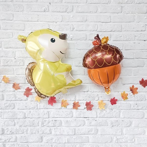 [파티붕붕]가을 낙엽 가랜드 / 가을 소품 단풍 낙엽 가랜드 장식 어린이집 환경판