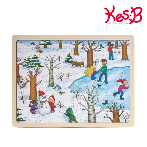 [캐스B]튼튼 사계절퍼즐4종세트(1141set) (계절 퍼즐 선택 가능)