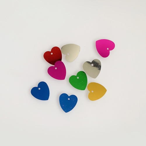 [대원피앤피] 스팡클 하트 모양(3종 택1/비즈/장식소품)