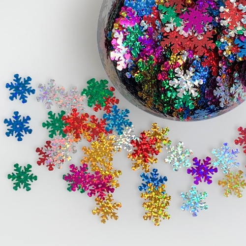 [대원피앤피] 스팡클 눈 결정체 모양(3종 택1/비즈/장식소품)