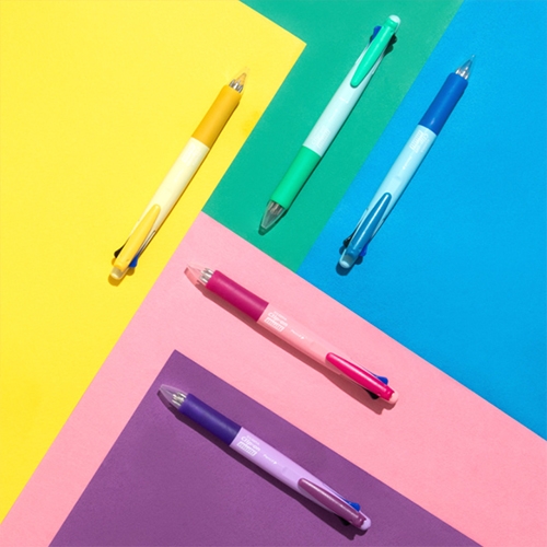 [제브라] 클립온 멀티 그라데이션 4색볼펜+샤프