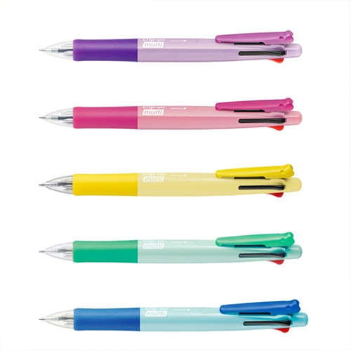 [제브라] 클립온 멀티 그라데이션 4색볼펜+샤프