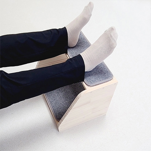 [소나무향기] 원목 2단 발받침대(2종 택1)