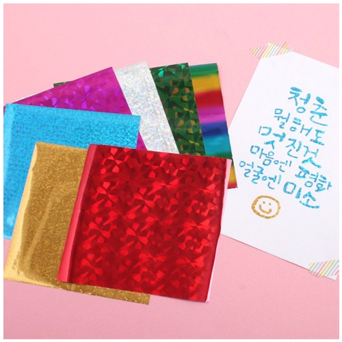 [아이디몬] 포일지 7색