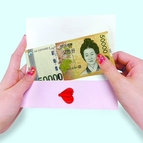 [FB1019] 하트 입체 용돈봉투 (2매입)