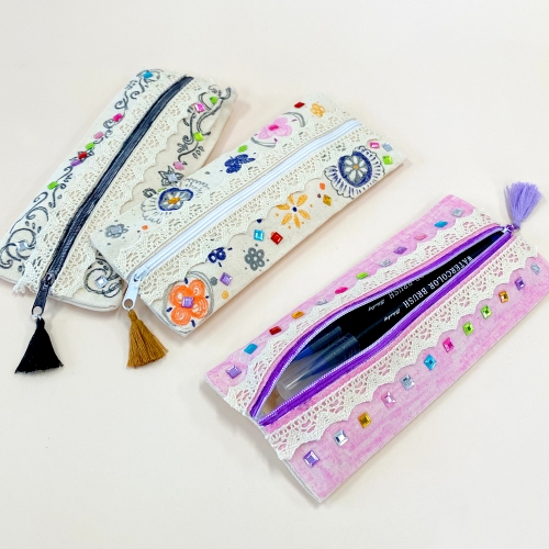 캔버스가방 데일리필통 가방만들기