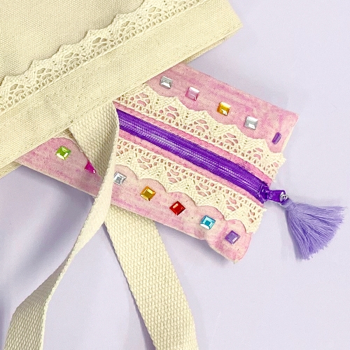 캔버스가방 데일리필통 가방만들기