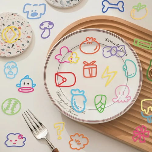 일러스트그림 드로잉 방수스티커 60가지모양