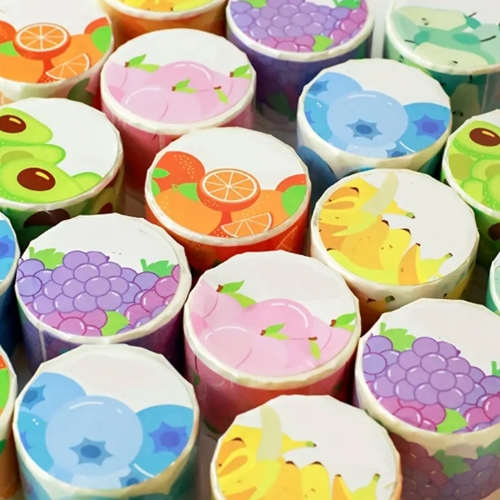 과일그림 마스킹테이프 5롤