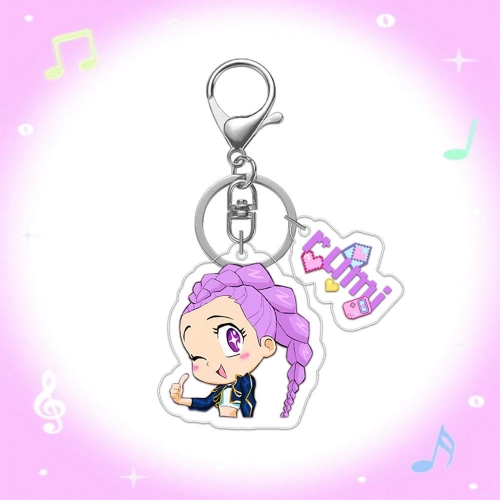캐릭터 열쇠고리 (케이팝 데몬 헌터스) 1p   더피 사자 보이즈
