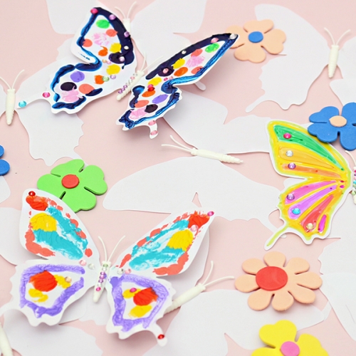 그리기 자석 나비 2인용