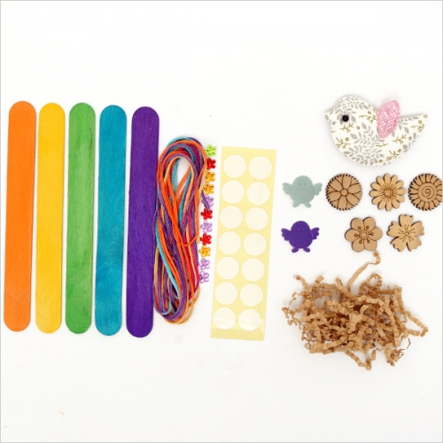 칼라 하드바 새장 만들기