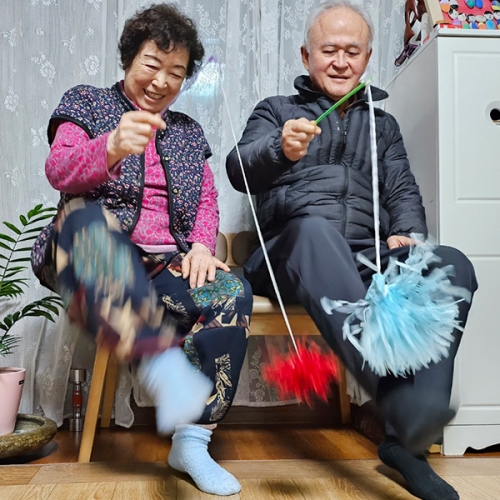 스틱 제기 차기